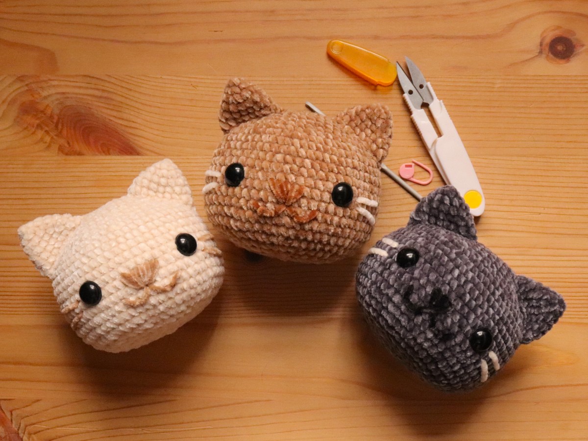 Free cat plush crochet&nbsp;pattern