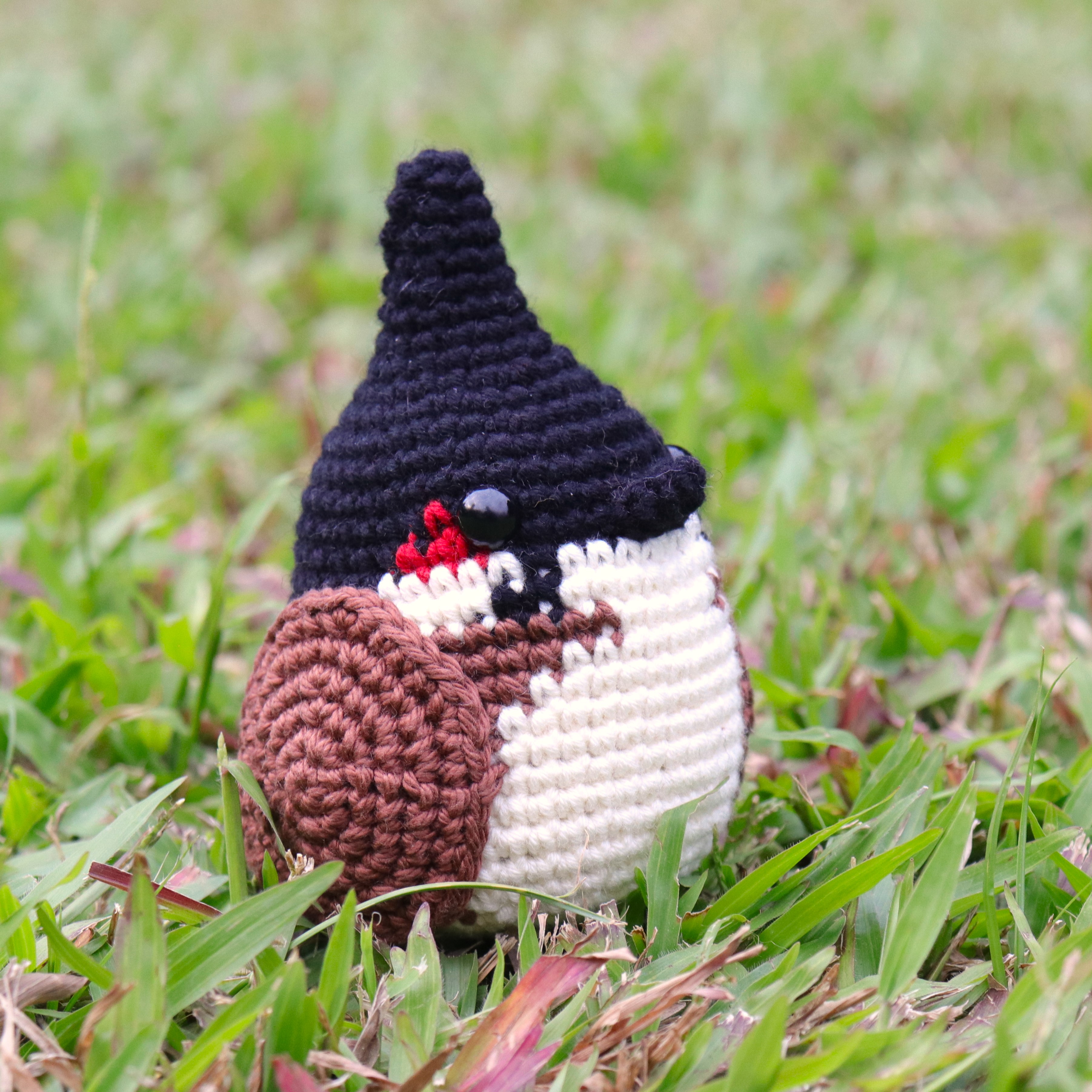 Red whiskered bulbul crochet pattern now avilable.